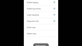 Horizon Android app - Enable logging and send logs
