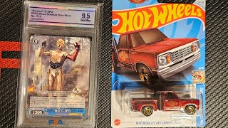 TGC & Non-sports card show pickups 5/11/2024 and 2 Hot Wheels