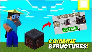 Minecraft But I Can Combine Structures!