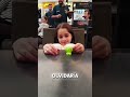 La sorpresa hizo llorar a la niña 😭❤️