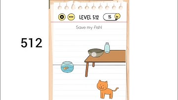 Brain Test Level 512 Walkthrough