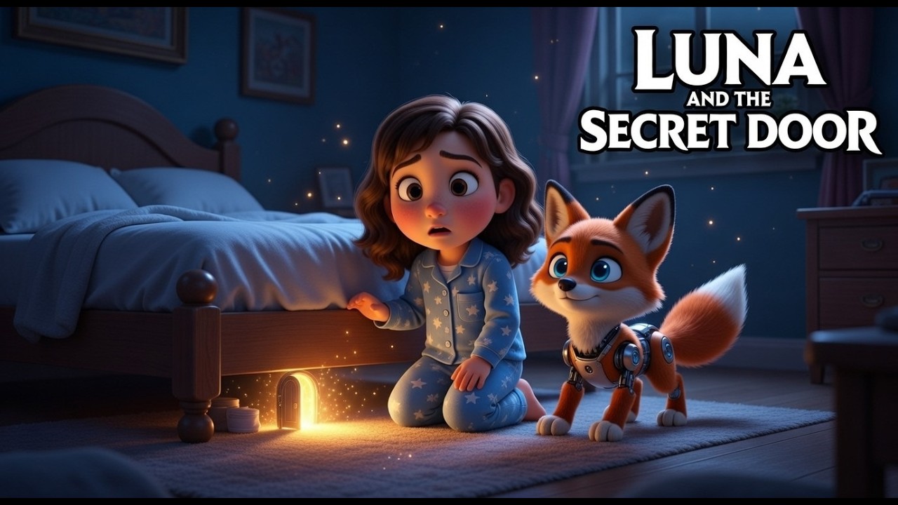 LUNA and the Secret Door | Full 3D Animated Short Film | Magical Adventure 4K.
