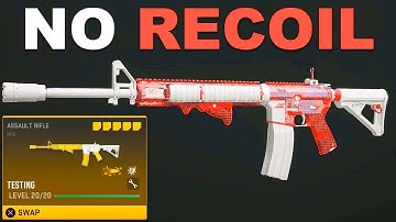the NEW *ZERO RECOIL* M4 LOADOUT after UPDATE! (Warzone 2 Best Loadout)
