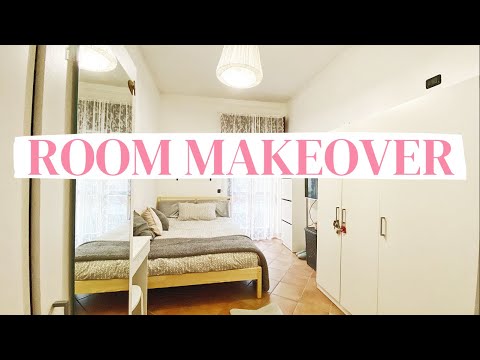 COME RENDERE UNA STANZA PICCOLA FUNZIONALE & LUMINOSA || BEDROOM MAKEOVER || nelmondodiale