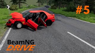 Realistic Car Crashes #5  BeamNg Drive