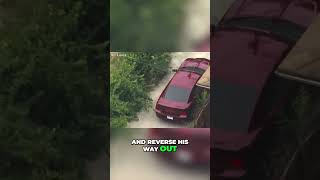 Police Chase Escape: How the Suspect Vanished! #shorts