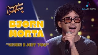 Download Lagu Bjorn Morta defends his throne with ‘When I Met You’ | Tanghalan Ng Kampeon 3 Download Lagu Bjorn Morta defends his throne with ‘When I Met You’ | Tanghalan Ng Kampeon 3