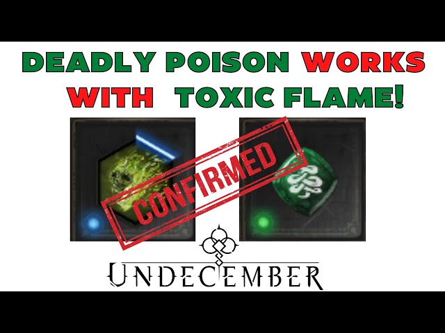 Undecember Meta Build 🎖️ Toxic Flame Guide 