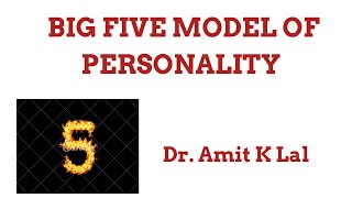 Big Five Model of Personality