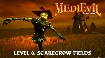 MediEvil (PS4 Remake) Level 6: SCARECROW FIELDS 100% Gameplay Walkthrough [4K 60FPS🔴]