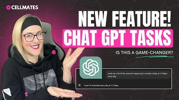 📢NEW FEATURE - ChatGPT Scheduled Tasks