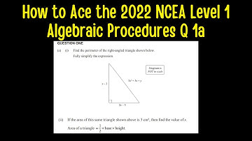 How to Ace the 2022 NCEA Level 1 Algebraic Procedures (MCAT) Examination Question 1a