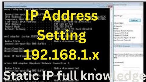 How to configure IP address #configuration #ipv4 #ipv6