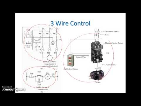 ladder-diagram-basics-#3-(2-wire-&-3-wire-motor-control-circuit)