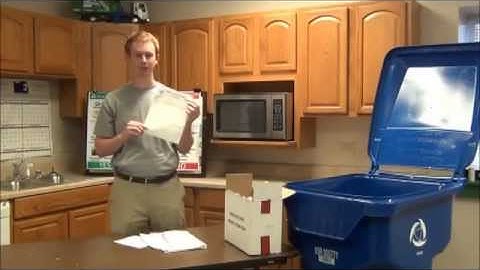 Recycle Single Stream Video