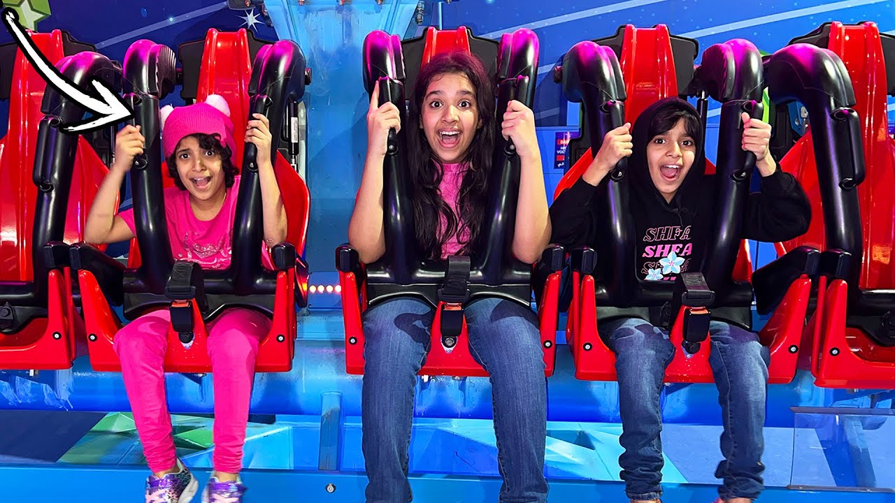 ركبنا أخطر العاب في ملاهي ! أغمى علينا من الخوف !! شفا