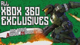 : All Exclusives Xbox 360 [only games + bonus] (2018)