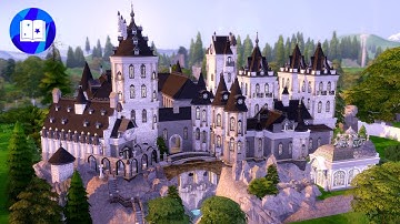 HOGWARTS ALMOST KILLED MY PC Part 1 | THE SIMS 4 - Speed Build (NO CC)