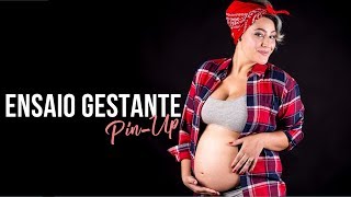 ENSAIO GESTANTE ESTILO PIN-UP | Thina Caroline