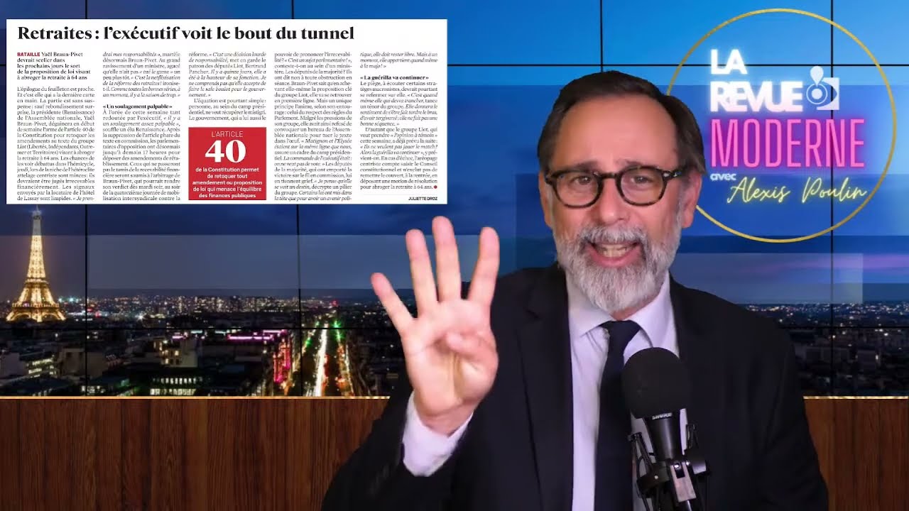 ⁣La revue de presse du lundi 5 juin, avec Alexis Poulin