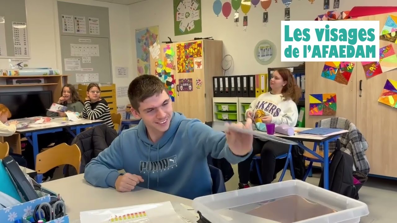 Adélaïde, Educatrice spécialisée à l'IME La Roseraie - AFAEDAM (version courte)