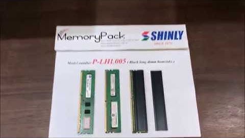 MPK P-LHL005 Long dimm heat spreaders for AMD DDR4 DDR3 ( 1 carton = 500 pieces )