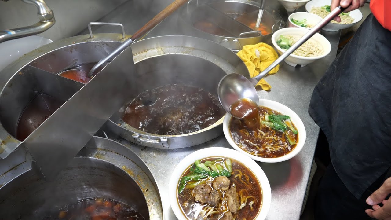 Beef Noodle Soup, Braised Food(Bean Curd, Egg, Sea Kelp, Fried Fish Cake), Century Egg with Tofu