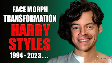 Harry Styles  - Transformation (Face Morph Evolution 1994 - 2023...)