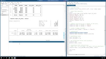 Stata 16   regression with robust standard errors