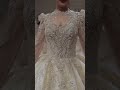 A Princess wedding dress long sleeve luxury style bling bling wedding gown say yes to the dress