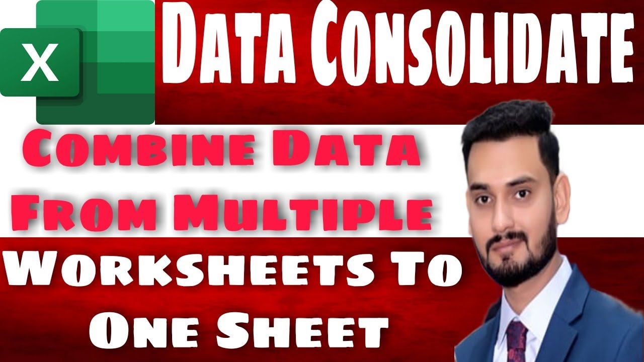 Combine Data From Multiple Worksheet Into One Sheet Excel Tutorial YouTube