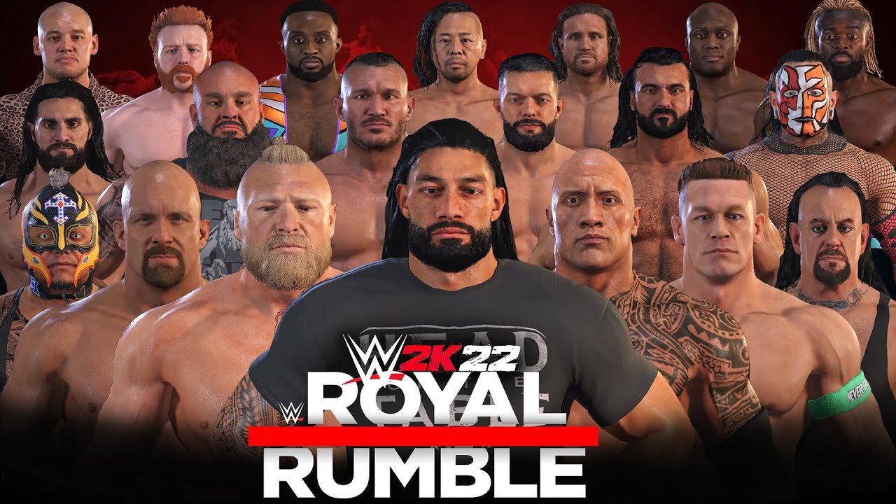 A week before its release, around 20% of WWE 2K22's roster no