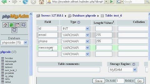Phpmyadmin tutorial part_1 / English