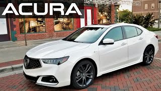 Acura TLX ASpec Review at NIGHT