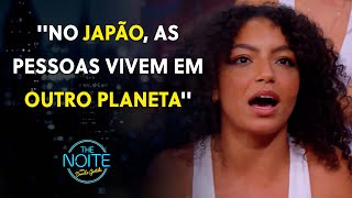 Qual foi a experiência da brasileira Any Gabrielly, do Now United, no Japão? | The Noite (15/11/22)