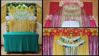 3 EASY AND SIMPLE DIY BIRTHDAY DECORATION IDEAS AT HOME | Rex Montalbo