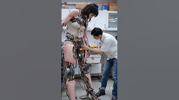 Humanoid Robot 2025 detects a defect in its leg #IRC #shorts