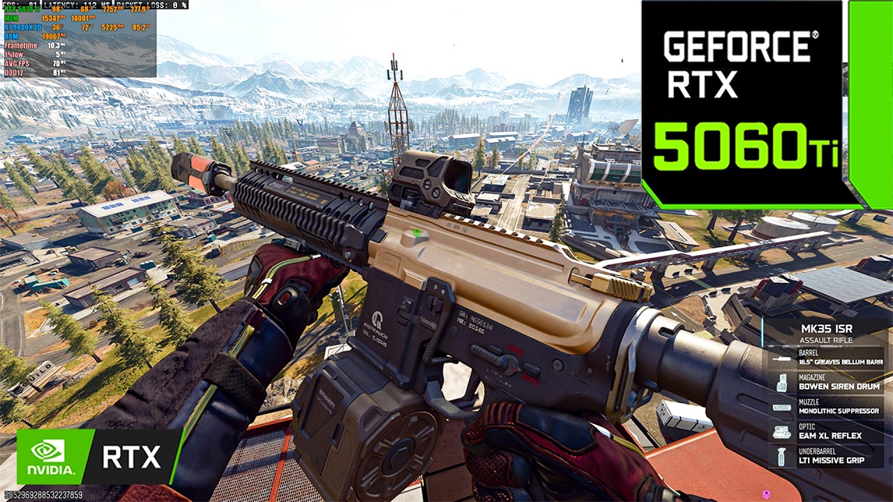 Call of Duty Warzone : RTX 5060 Ti | 1440p ( DLSS ON ) - YouTube