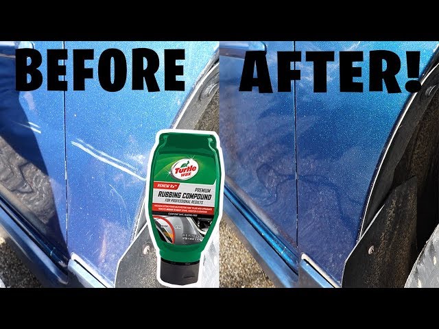 How To Use Turtle Wax Scratch Repair and Renew #detailing #detailingtips  #carrestoration 