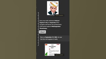 NATIONAL ENGINEERING DAY September_15 | #vajiramandravi