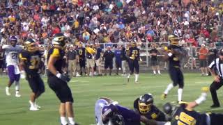Barberton MAGICS Football 2017 - Week 5 vs Copley