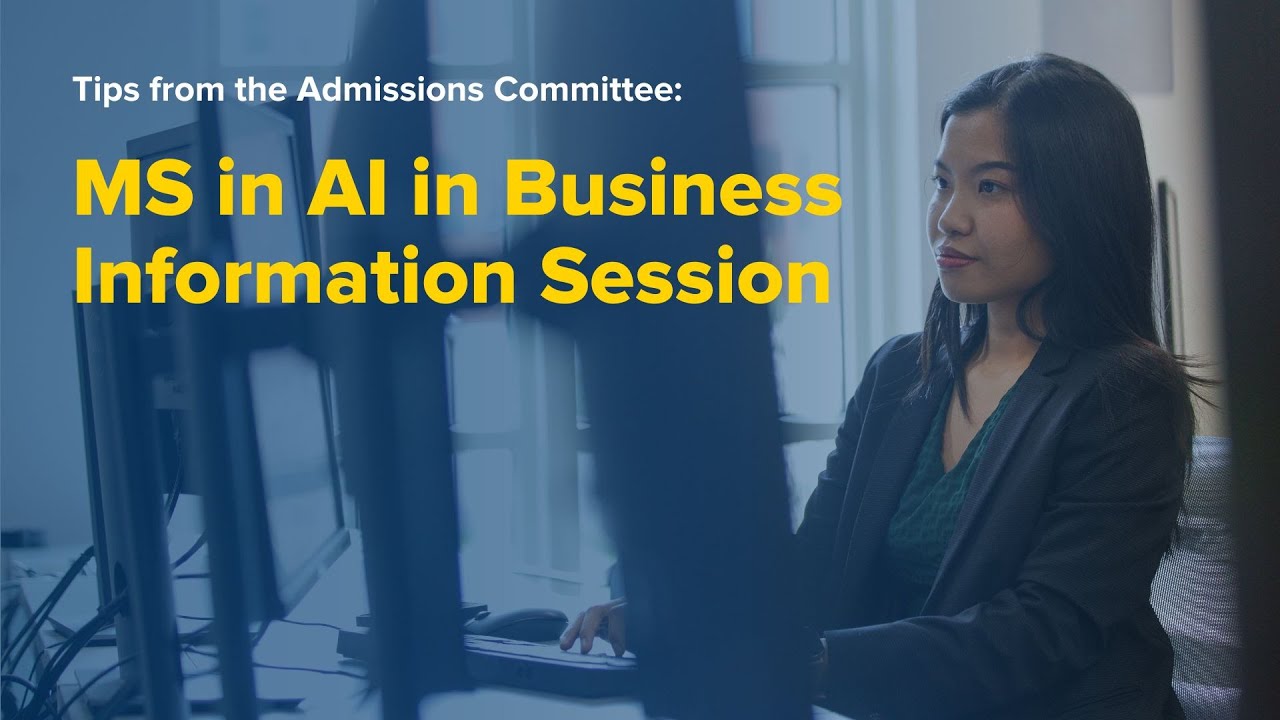 MS in AI in Business Program Information Session