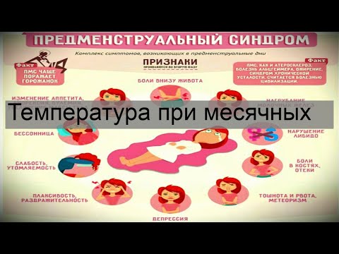 Температура при месячных