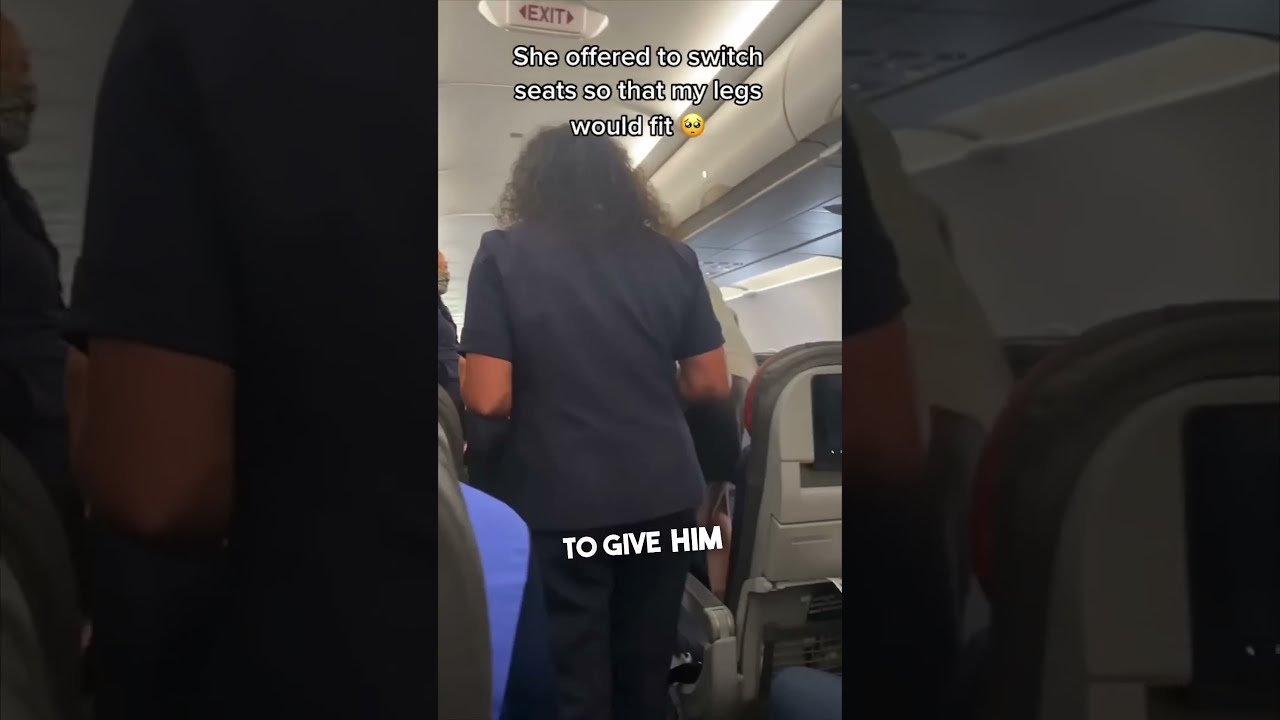 She Gave Up Her Seat Paid For On The Airplane 