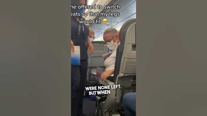She gave up her seat she paid for on the airplane 👏 - DayDayNews
