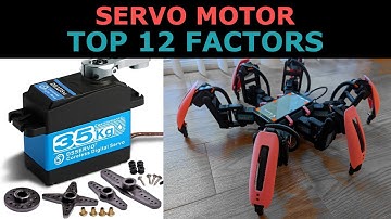 12 FACTORS to consider when buying SERVO MOTORS
