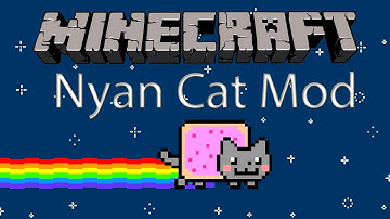 Minecraft Mod Showcase -- Nyan Cat Mod