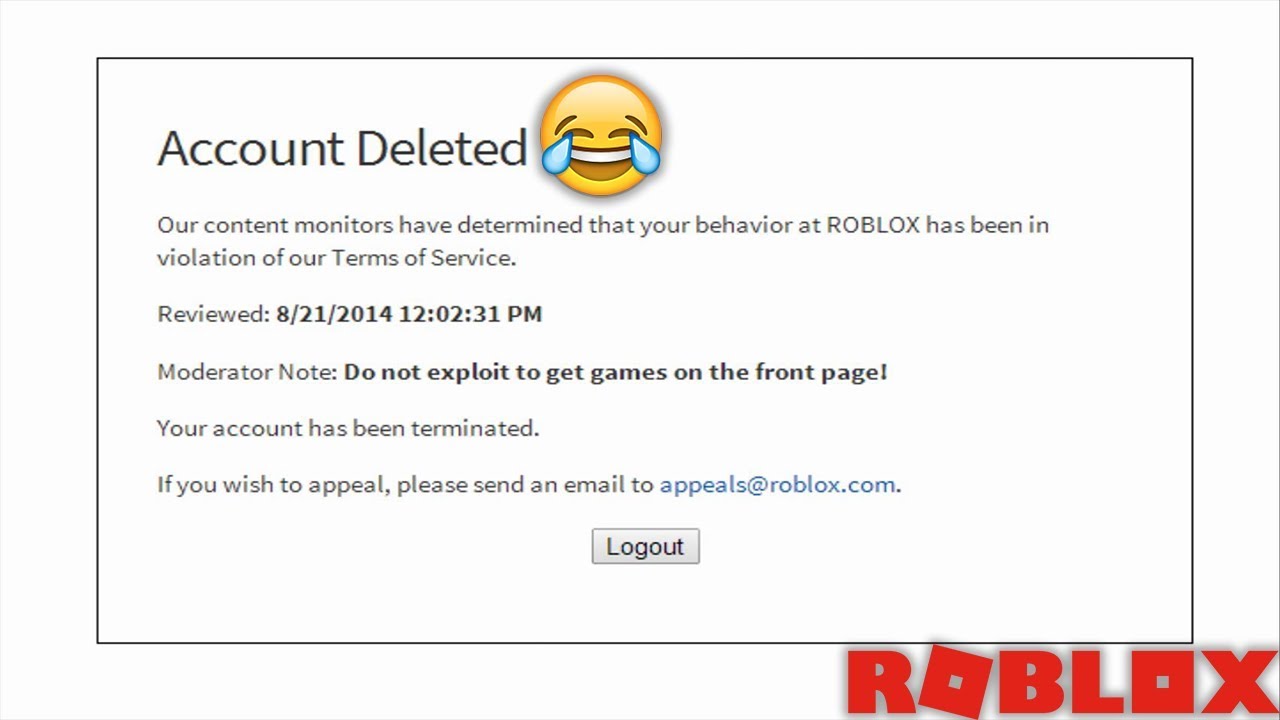 Fastest Ways To Get Banned On Roblox Youtube - roblox ban exploit