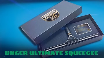Unger Ultimate Squeegee – Product Video - UNGER