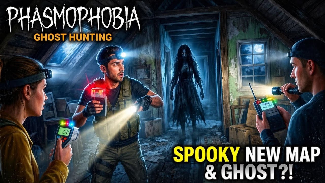 🔴 PHASMOPHOBIA LIVE – NEW MAP NIGHTMARE! - YouTube
